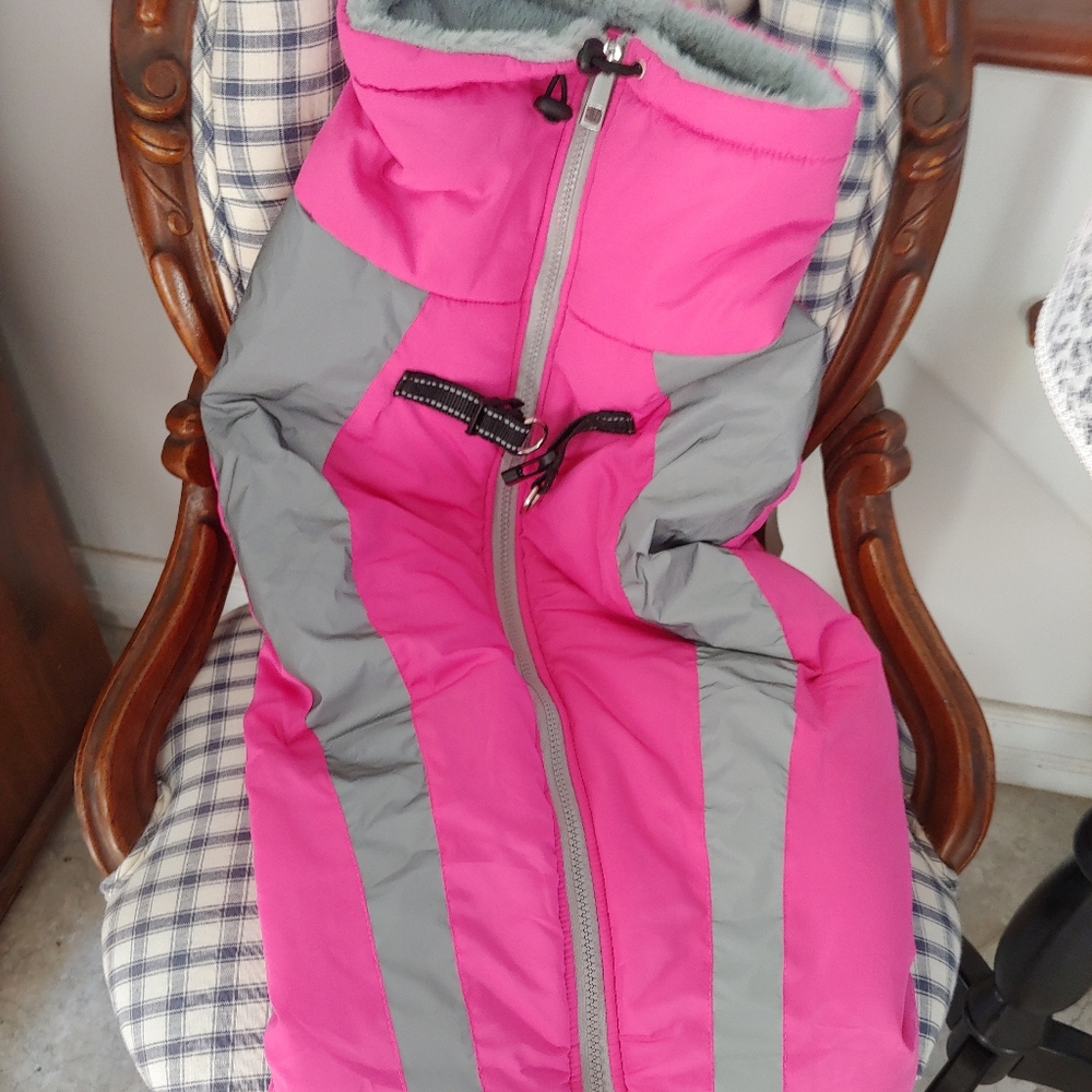 Dog water repellent outer with fleece lining 2XL